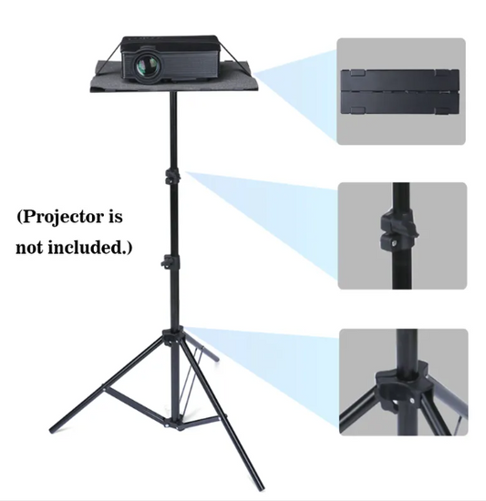 Adjustable Projector & Laptop Tripod Stand