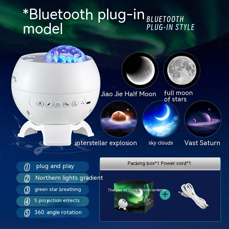 Galaxy Star Projector — Ambient Mood Lighting