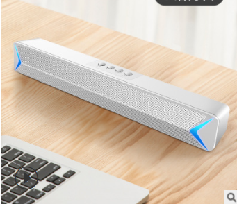 Compact Bluetooth Soundbar — Home Theater Speaker