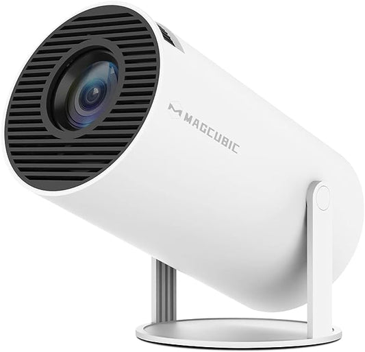 Smart Mini Projector — 1080p, Android 11, WiFi 6 + Bluetooth 5.0